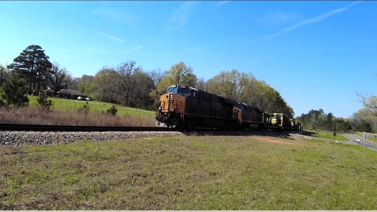CSX 3470, 893, 3130 (DPU) - SB Ramer, Alabama - 20260318 1256