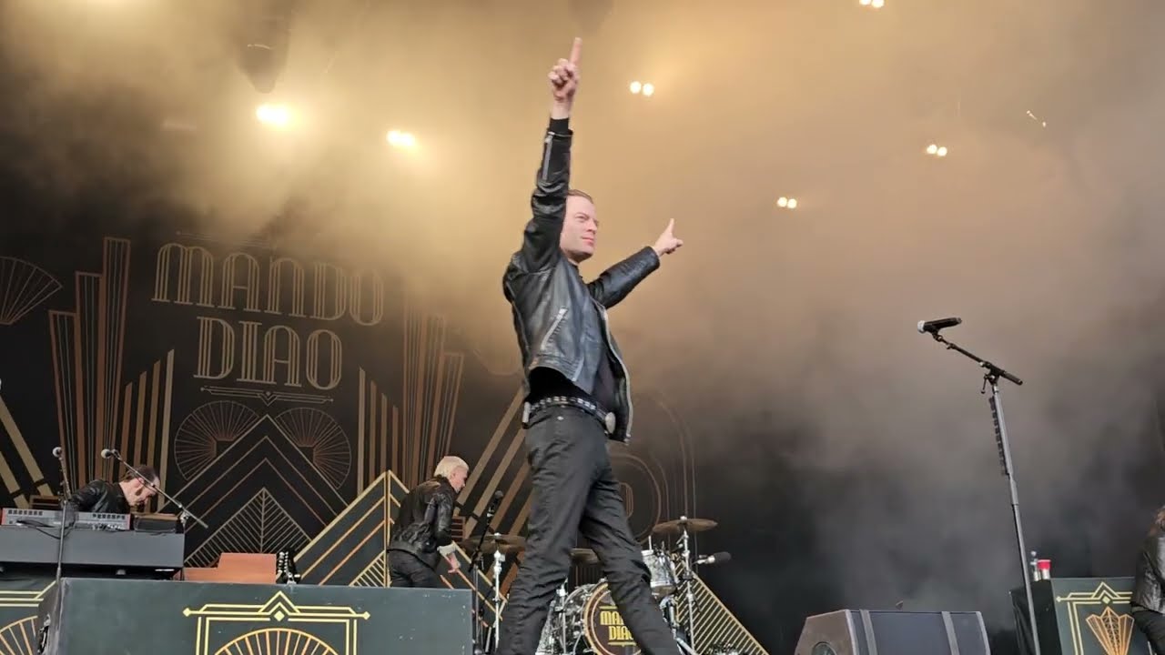 Mando Diao - Intro + Frustration LIVE@Liseberg, Göteborg, 03.07.2024