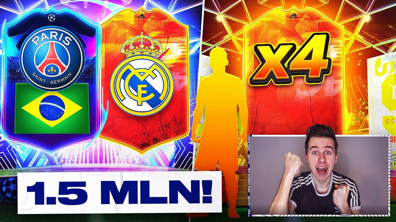 TRAFIŁEM 4x NUMBERSUP! Ponad MILION MONET na WZMOCNIENIA SKŁADU! | FIFA 22
