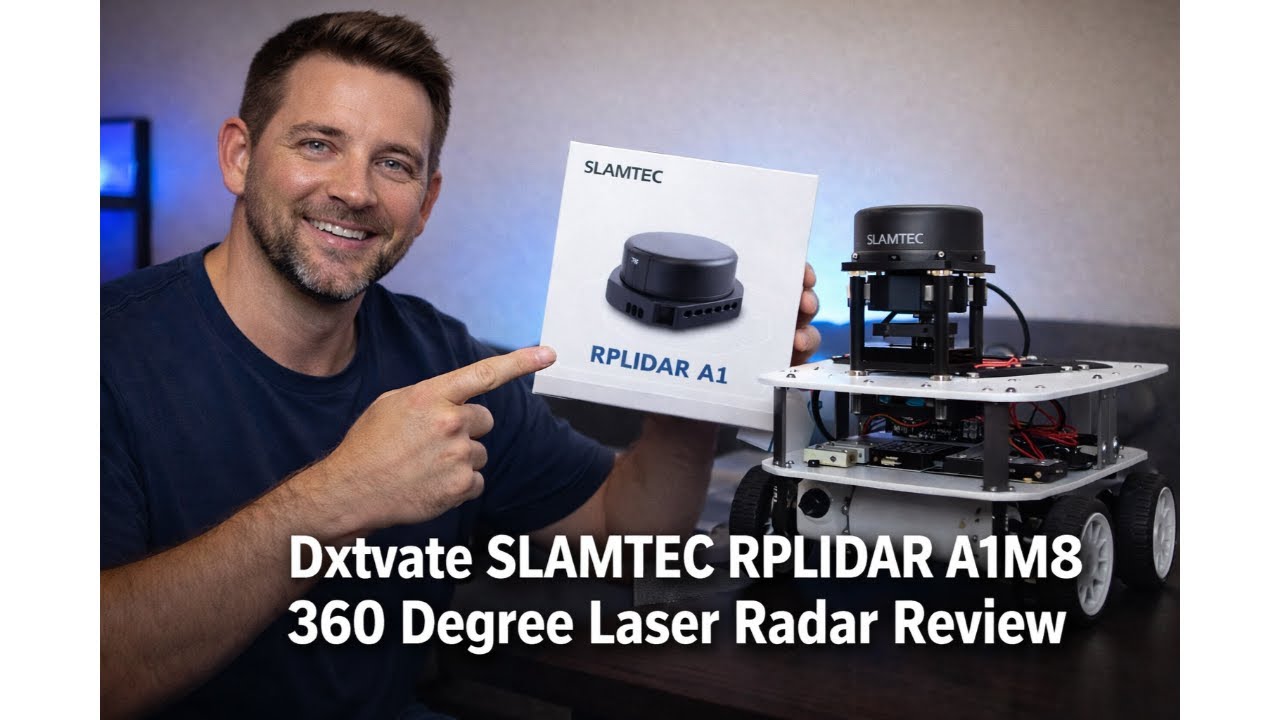🤖 Обзор лазерного радара Dxtvate SLAMTEC RPLIDAR A1M8-360 &ndash; стоит ли он своих денег? 🔍