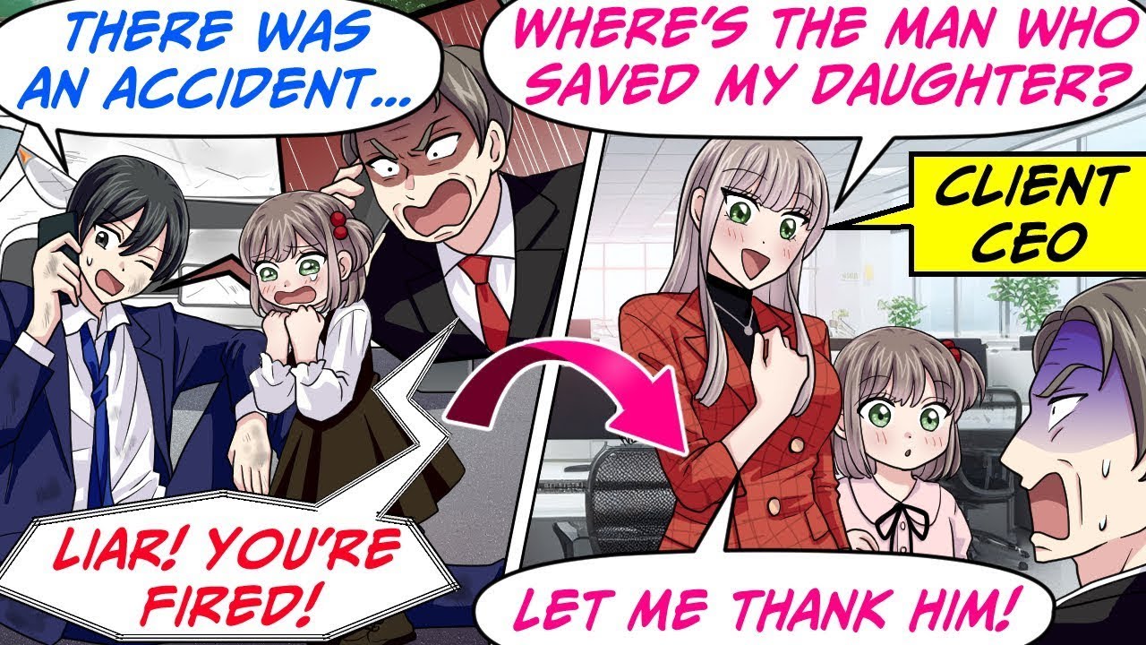 I Saved a Girl from an Accident & Got Fired for It! But Then…[RomCom Manga Dub]