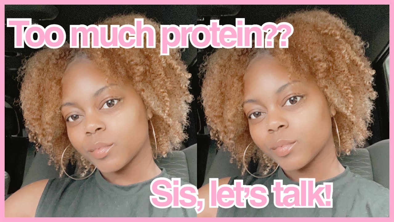 How I Got Rid of Protein Overload + Deep Condition | Curls Blueberry Bliss Reparative Hair Mask