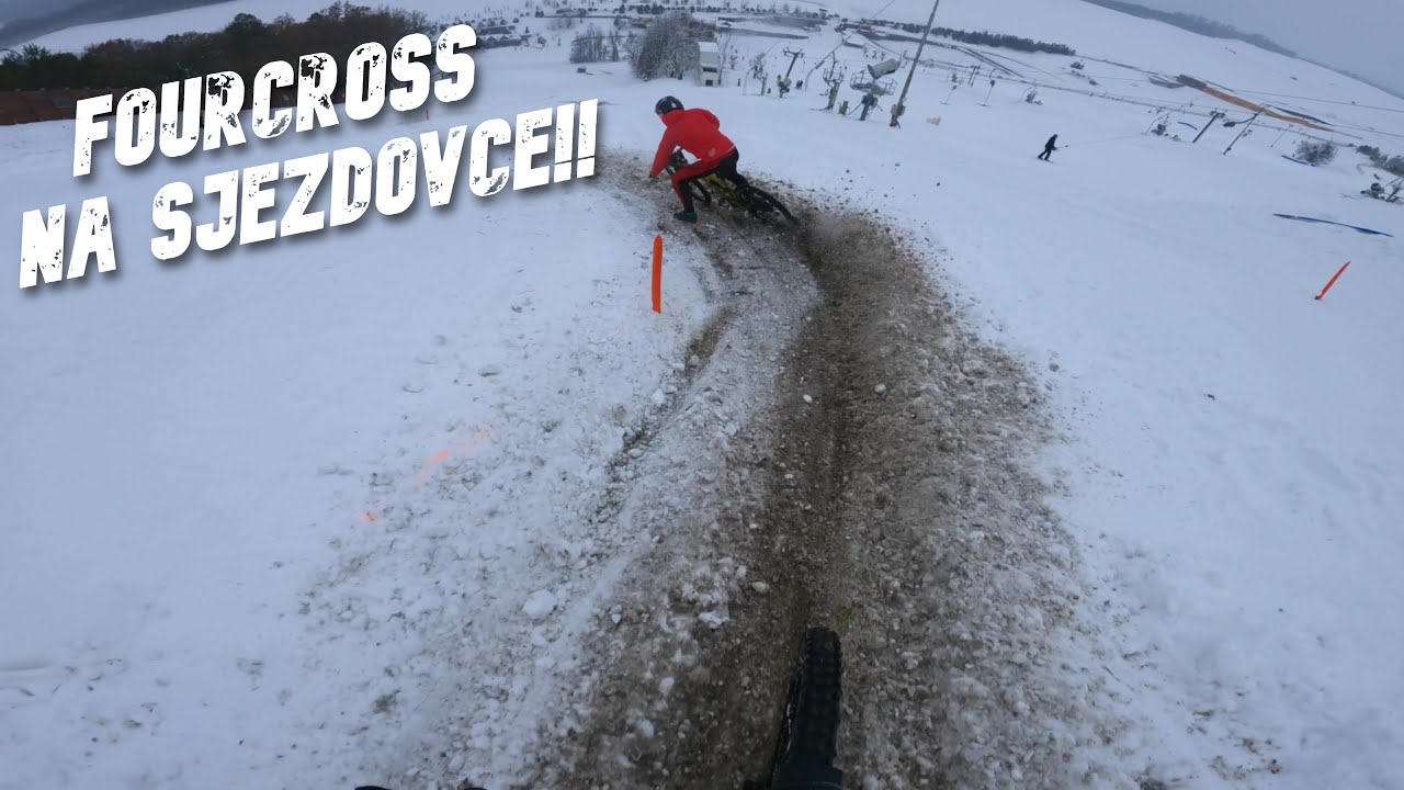 4X Na Sjezdovce a Downhill Na Sněhu!! - Setkání Mistrů DH Tošovice 2023