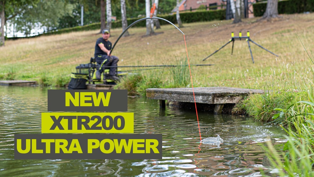 НОВОЕ удилище XTR200 Ultra Power 11m | Поймайте крупного карпа с Кираном Марсденом на озерах Хейфилд