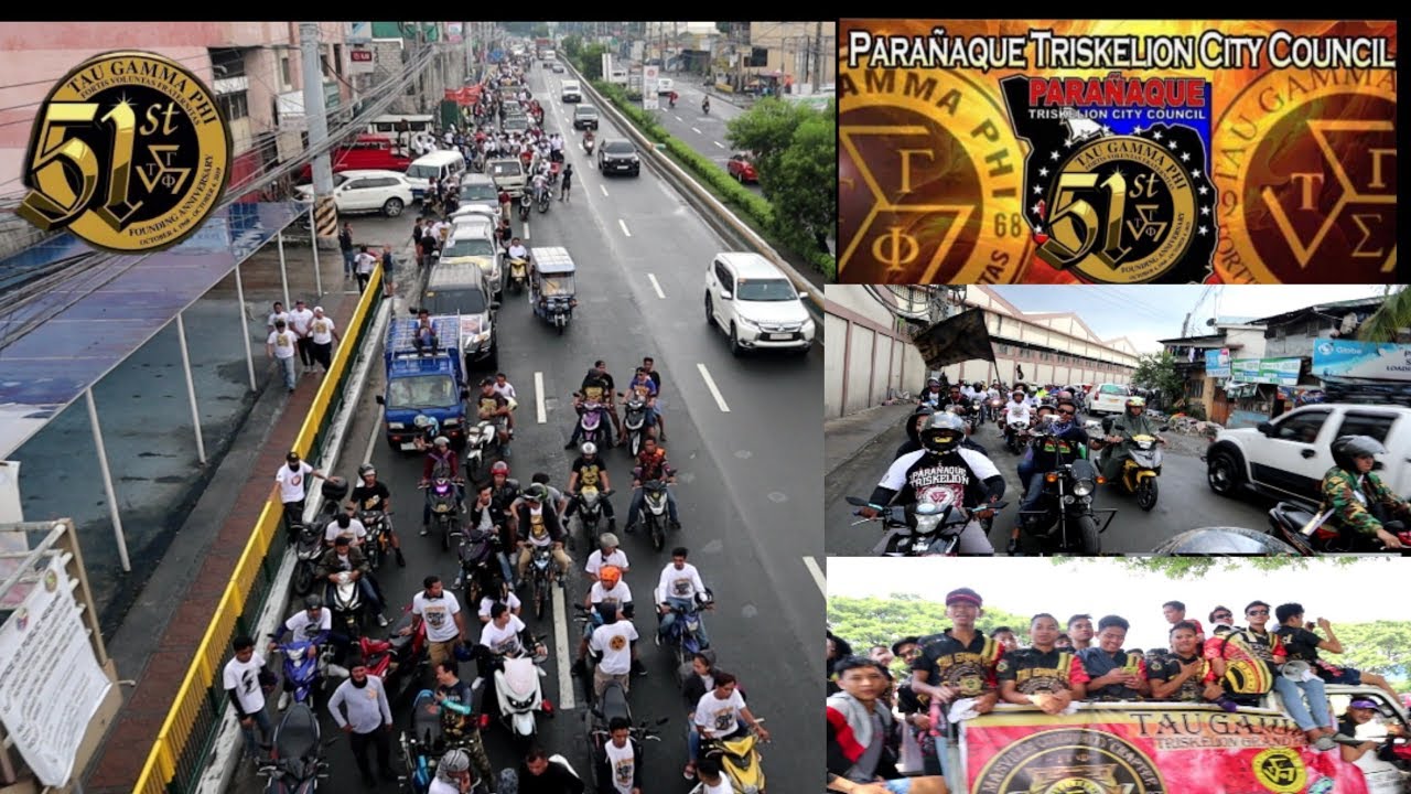 TAU GAMMA PHI 51st ANNIVERSARY MOTORCADE| PARAÑAQUE TRISKELION CITY COUNCIL| OCTOBER 4, 2019