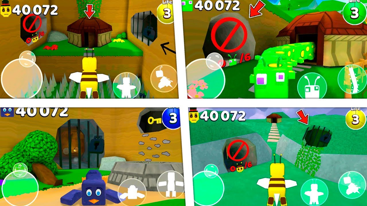 Wow! Pilihan Terowongan Rahasia Terbaik - Super Bear Adventure Gameplay Walkthrough