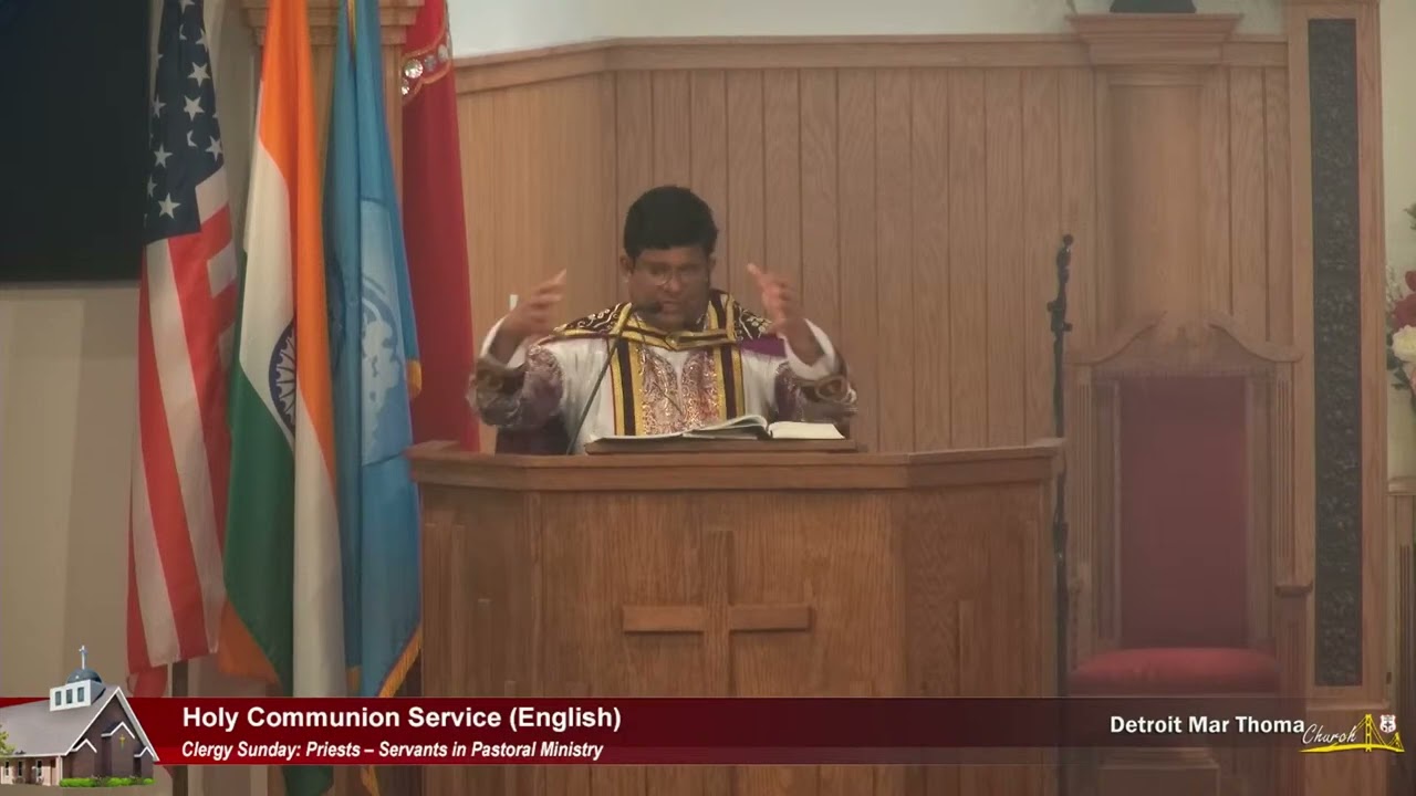 Priests &ndash; Servants in Pastoral Ministry (Rev. Santhosh Varughese)