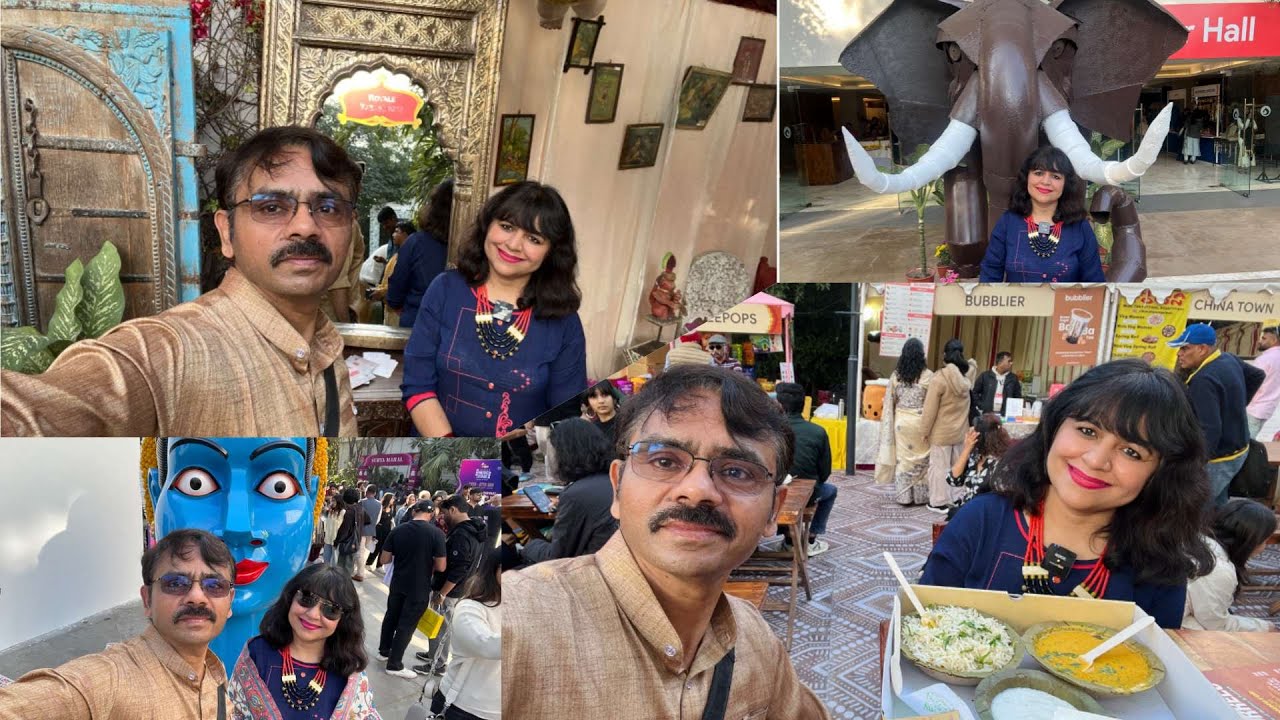 #jaipur literature Festival 2026 full tour/#books #goodfood,shopping #literaturefestival 