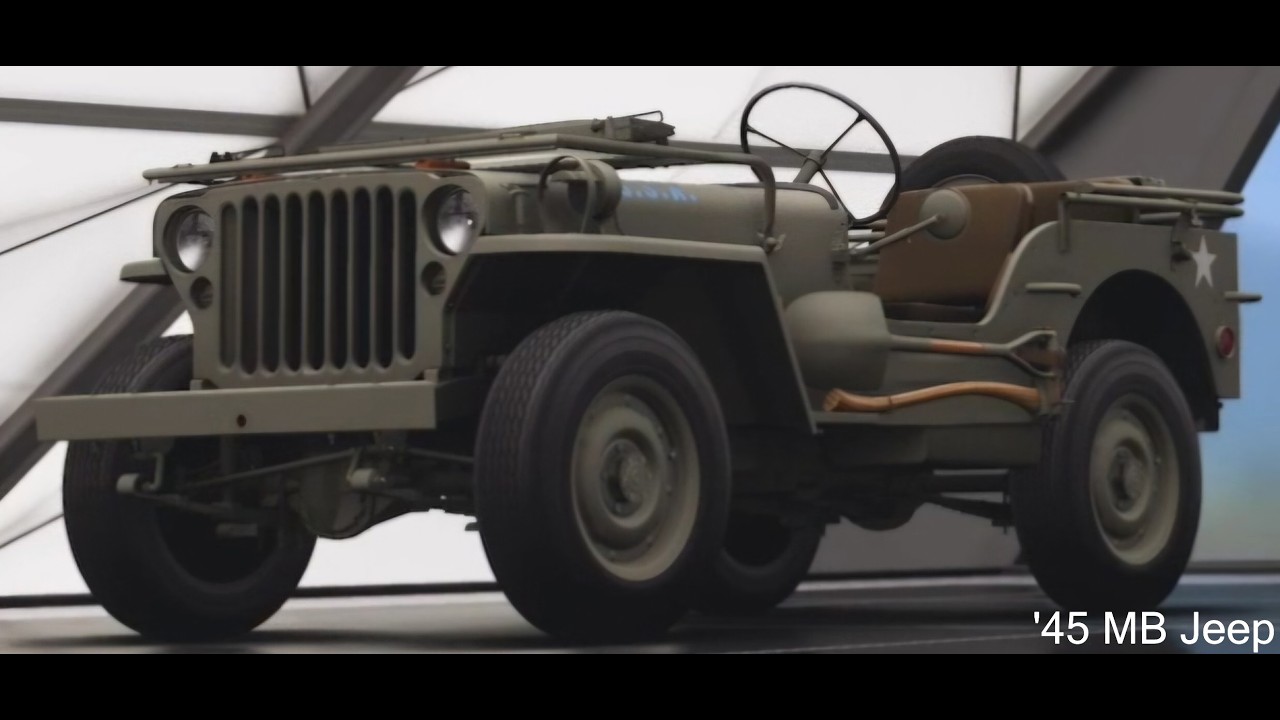 1945 Willys MB Jeep | Stock Engine Sound & Drive | Forza Horizon 5