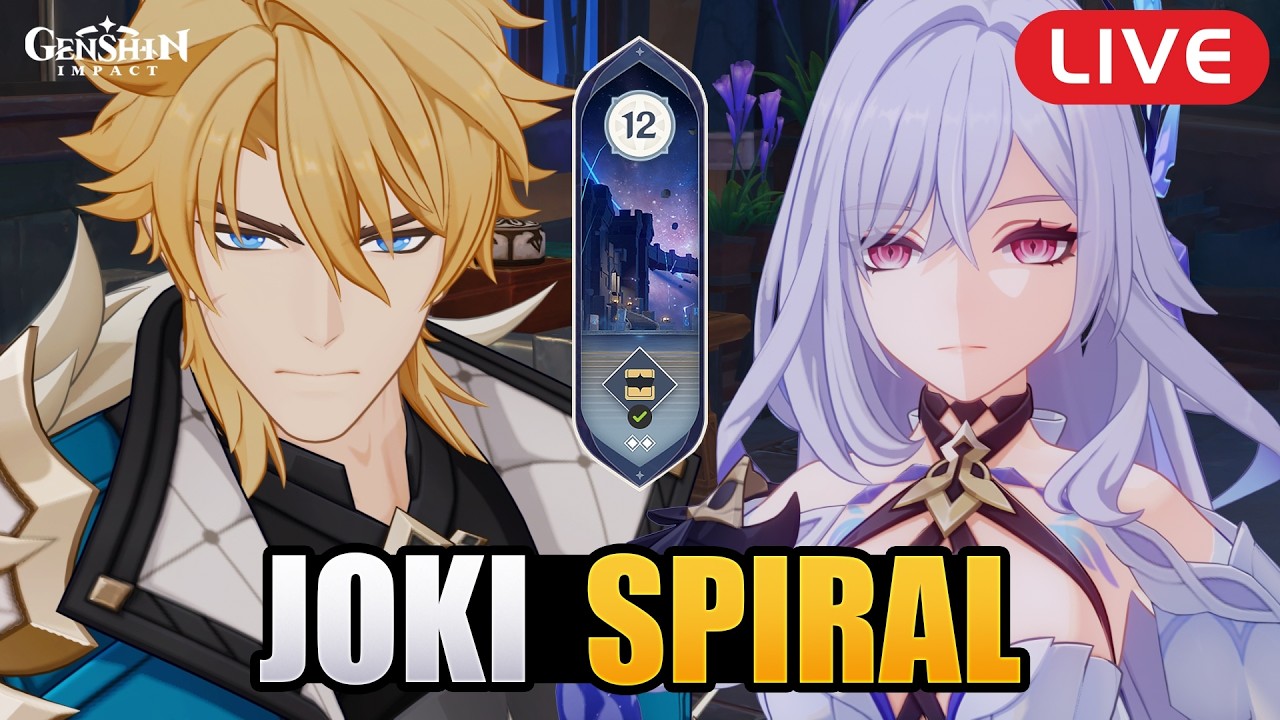 🔴(LIVE) SPIRALNYA GAMPANG TAPI AKUN ANOMALI! JOKI di @kummoto_gaming_store【Genshin Impact】
