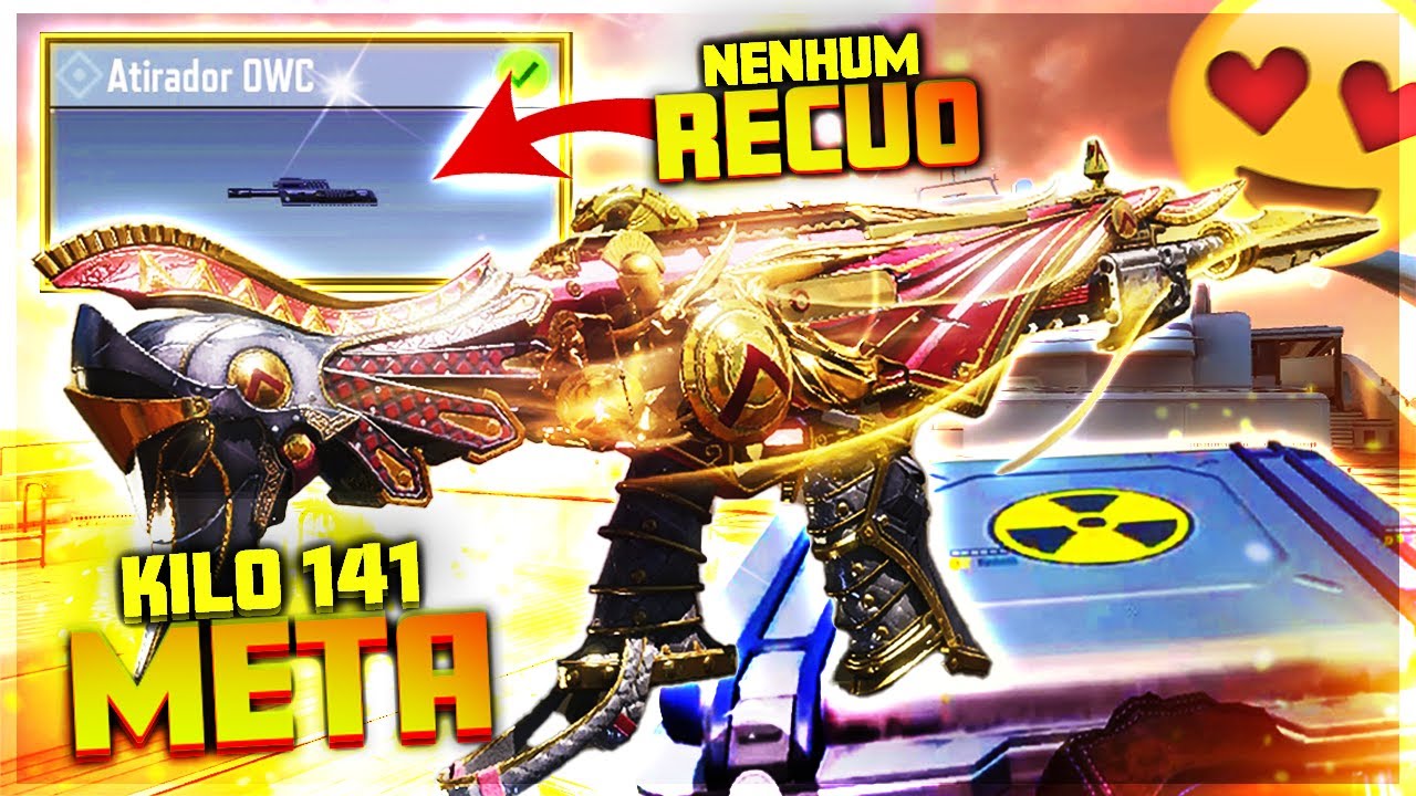 A NOVA MELHOR CLASSE de KILO 141 É ESSA, ZERO RECUO E RÁPIDA! (NUKE no LENDÁRIO do CODM)