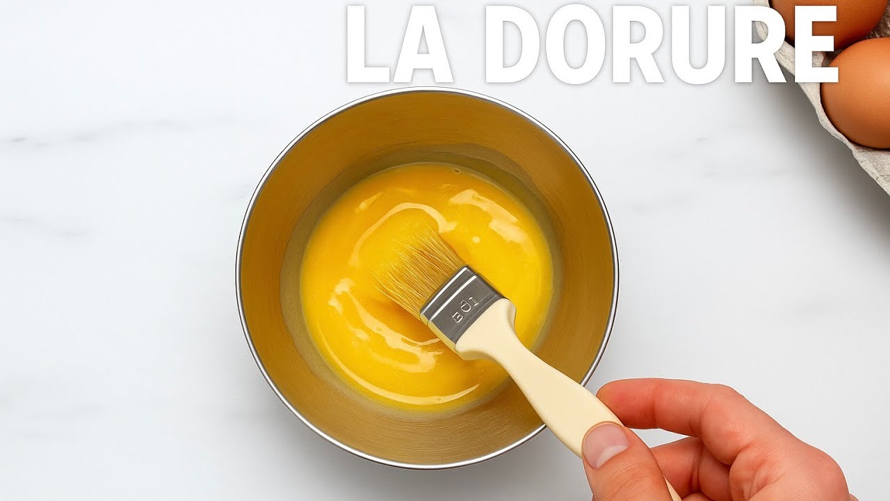 COMMENT FAIRE UNE DORURE À L'OEUF - CAP pâtisserie