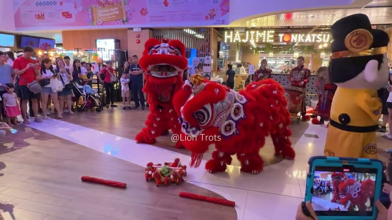 [4K] Swing By @ Thomson Plaza, Lion Dance by Wei Eng , CNY day 4, 20 Feb 2026