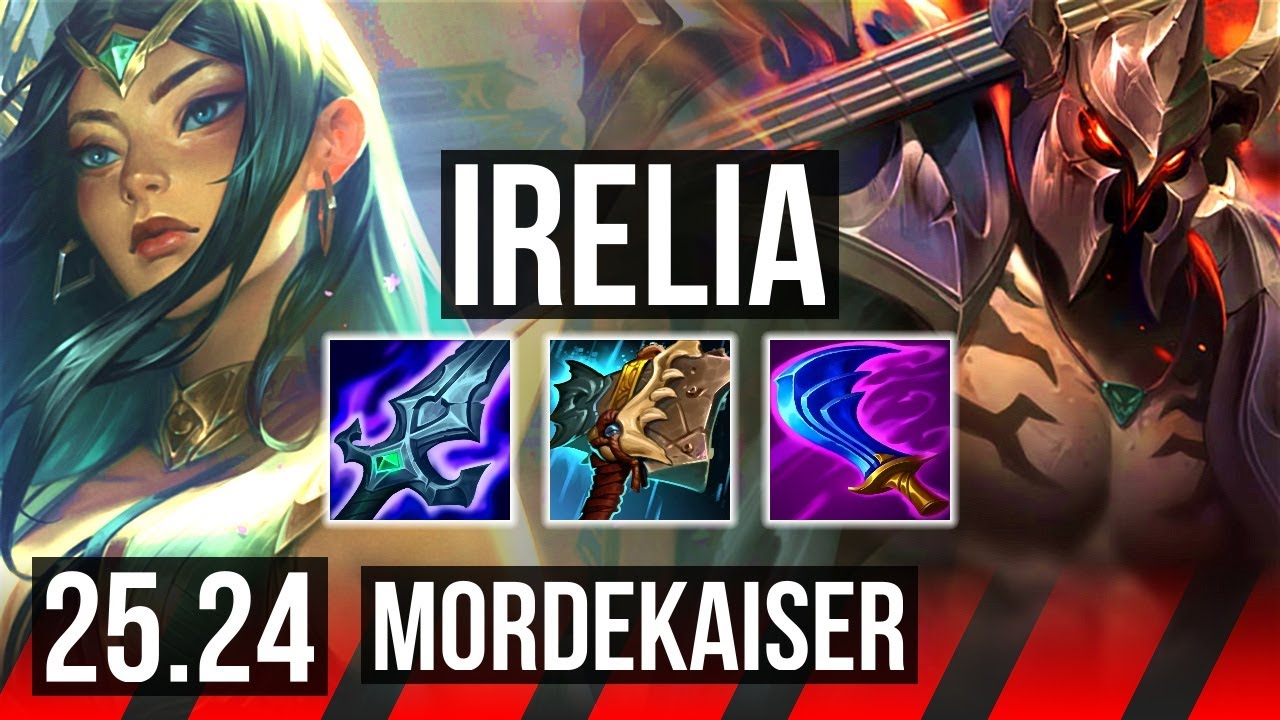 IRELIA vs MORDEKAISER (TOP) | KR Master | 25.24