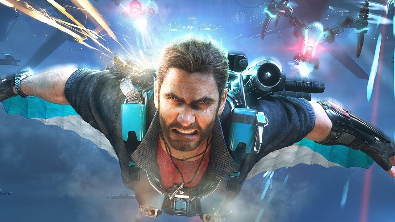 Just cause 3 free roam with the bavarium wing suit