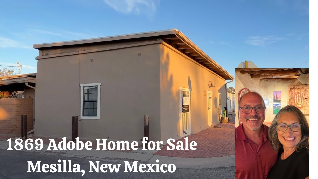 An 1869 Adobe Home Just Two Blocks From the Historic Mesilla New Mexico Plaza