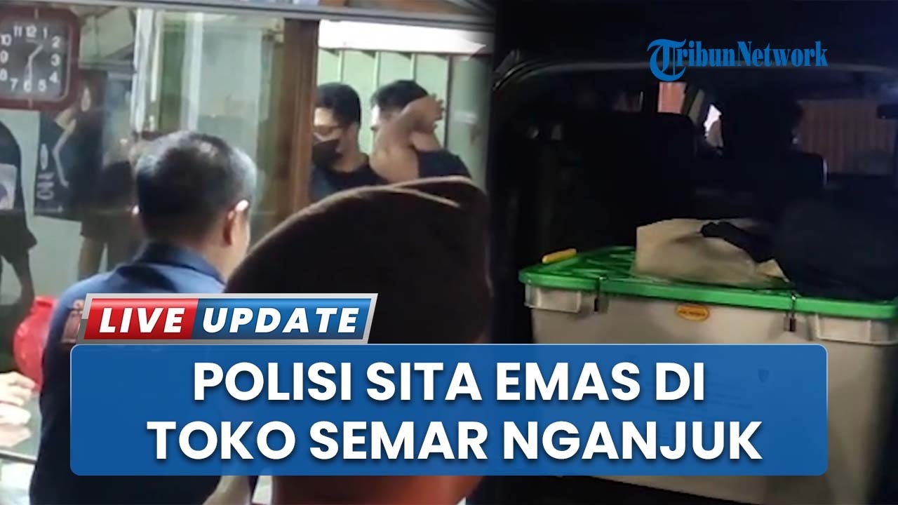 Diduga Terseret Kasus Tambang Ilegal Kalbar, Emas di Toko Semar Nganjuk Jawa Timur Disita Polisi