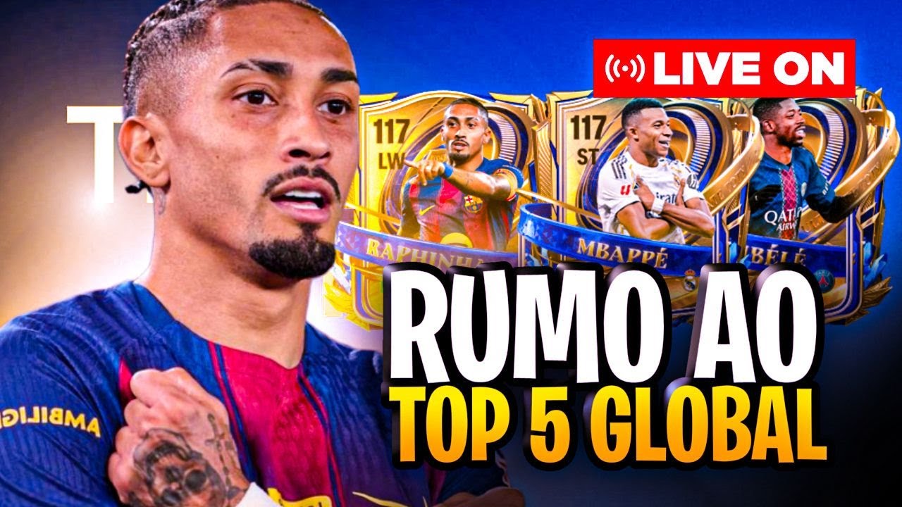🔴LIVE ON FC MOBILE TOTY 26!!🔴RESGATANDO NOVOS UTOTYS!!😱TESTANDO OS NOVOS UTOTYS NAS 50⭐+