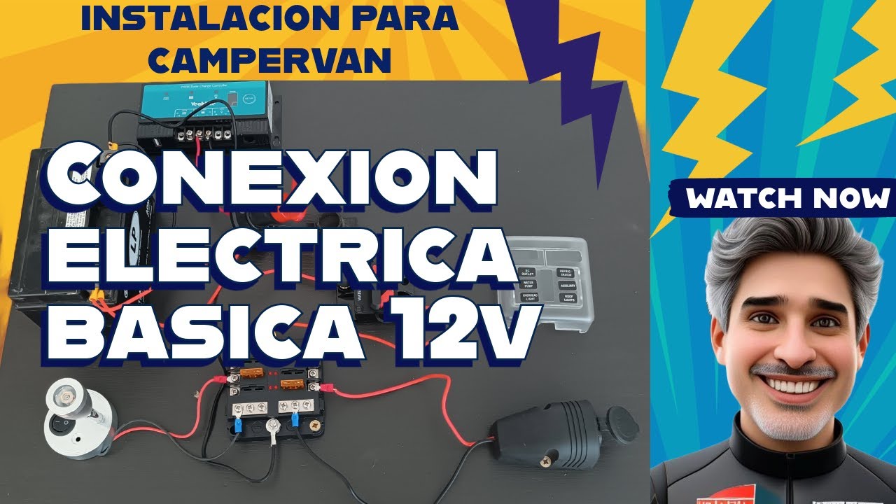 🔌⚡ Cómo hacer una instalación eléctrica 12V básica para tu camper 🚐 paso a paso 🔧