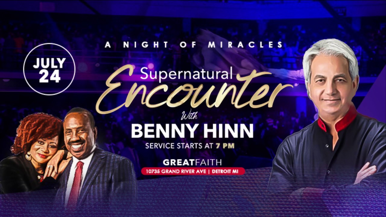 Supernatural Enconter W/Pastor Benny Hinn Worship Service July 24, 2019