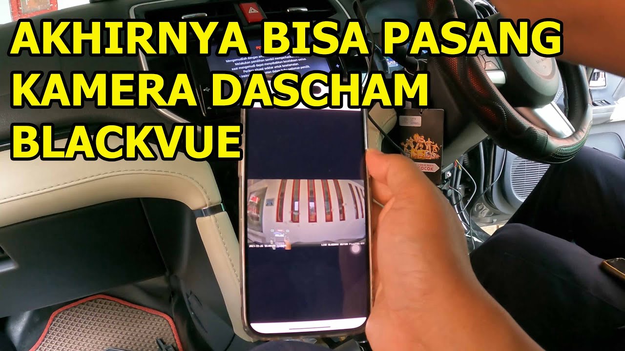 PASANG KAMERA DASHBOARD MOBIL DI TOYOTA RUSH