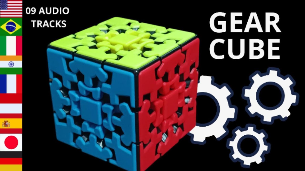 HOW TO SOLVE A GEAR CUBE #gearcube #rubixcube
