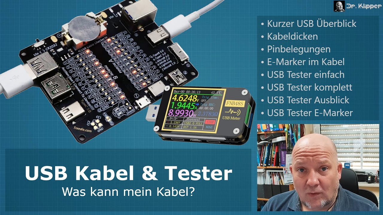 #138   USB Kabel & Tester