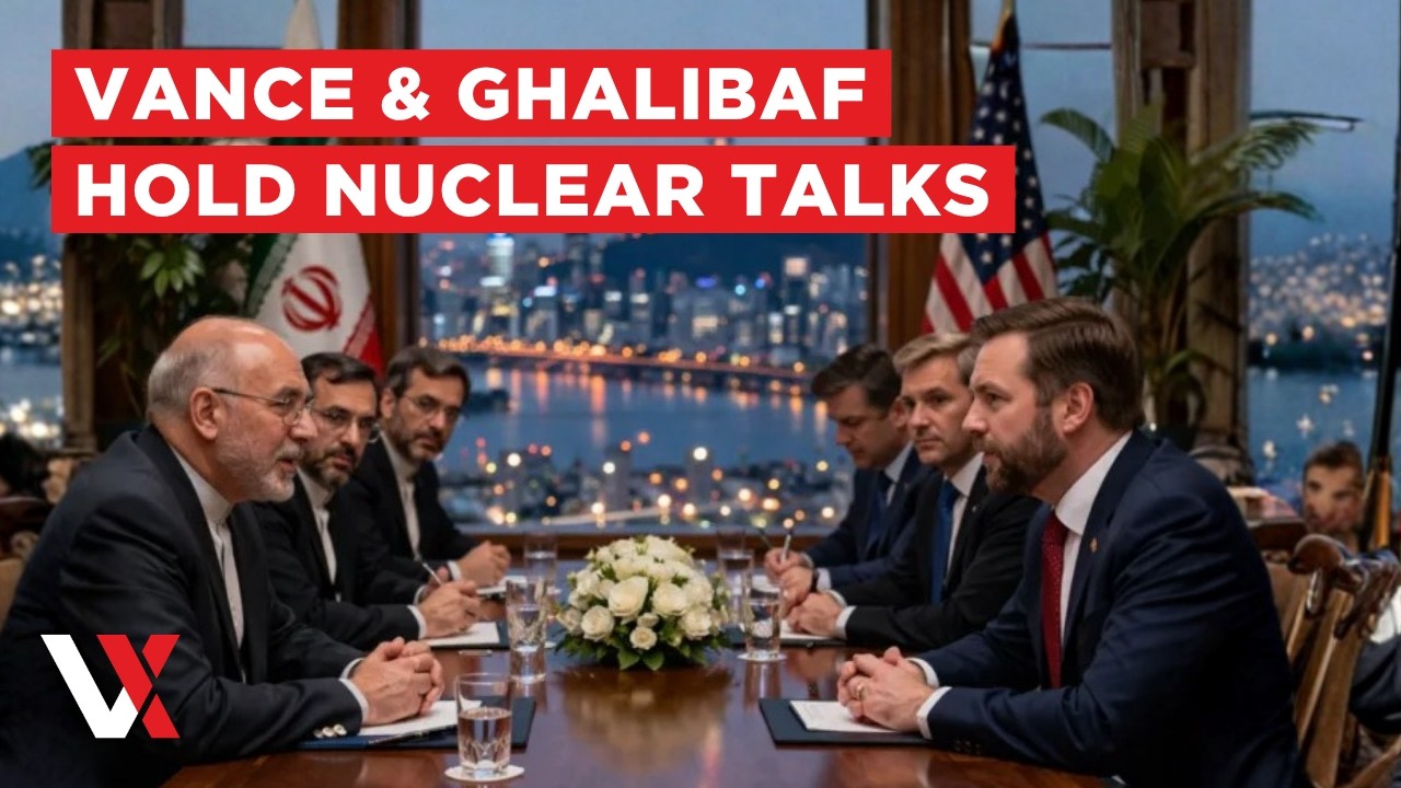 LIVE | Vance, Qalibaf Hold Peace Talks | US, Iran Clash Over Strait Of Hormuz | VERTEX