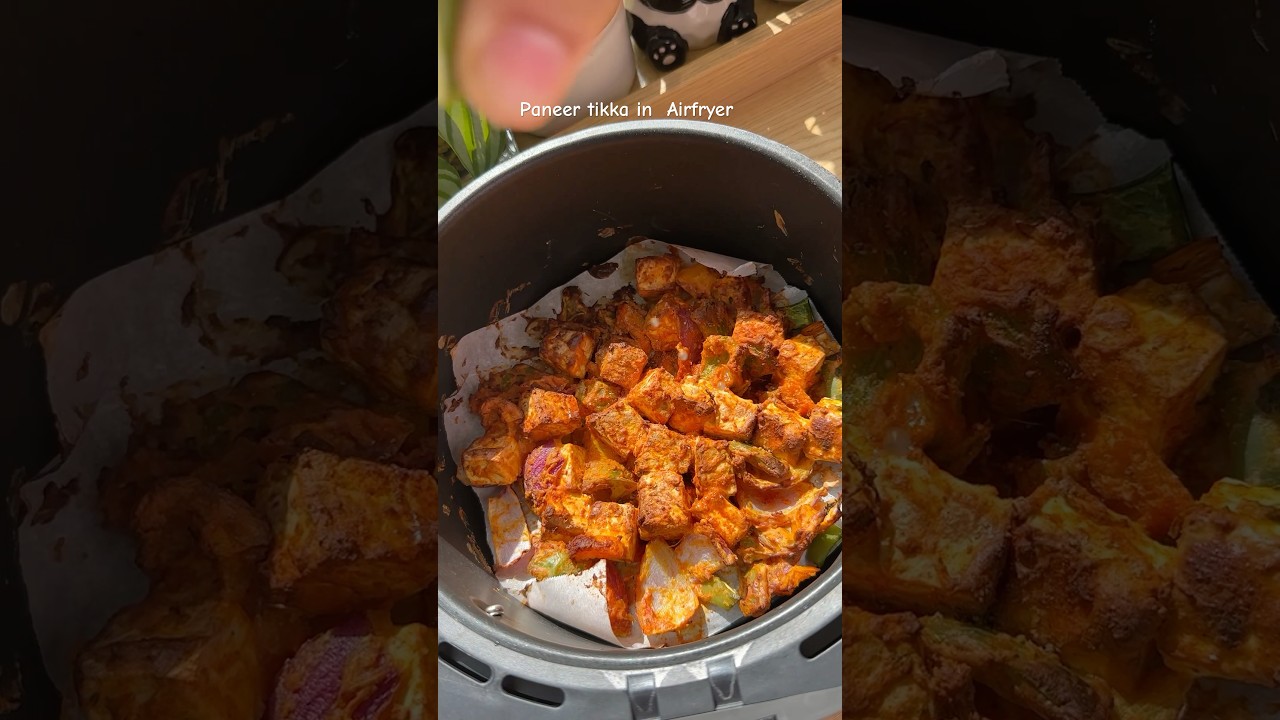 Viral Paneer Tikka | Crispy & Juicy Airfryer Recipe