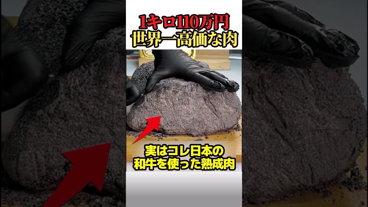 【衝撃】世界一高価なお肉