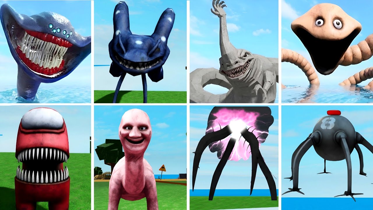 SCP MORPH New Sea Monster Update | How To Get All 8 Scp Morphs In SCP MORPH | El Gran Maja