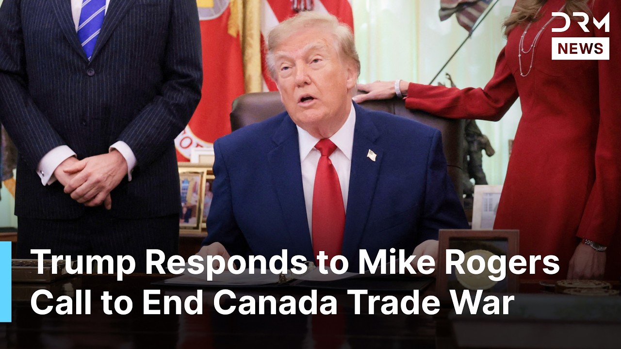 Trump Rejects End to Canada Trade War, Says &ldquo;We Don&rsquo;t Need Canada for Anything&rdquo; | AC1N