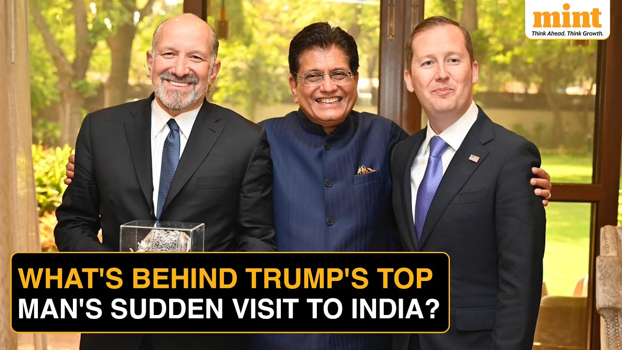 Trump Aide Howard Lutnick Quietly Visits India After Tariff Setback In Court, Meets Minister Goyal