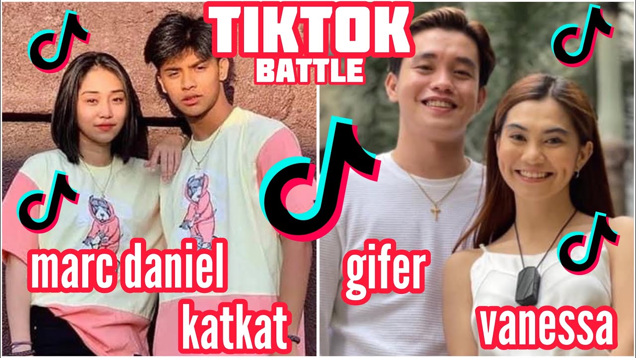Marc Daniel and Kat Vs Gifer and Vanessa Tiktok Couple Battle