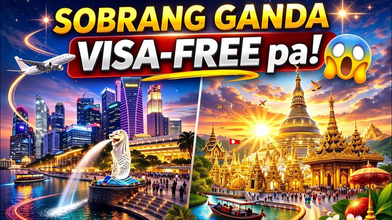 10 BANSA NA WALANG VISA AT MAGANDANG PUNTAHAN! LIBRE sa Mga PILIPINO ang BANSANG ITO!