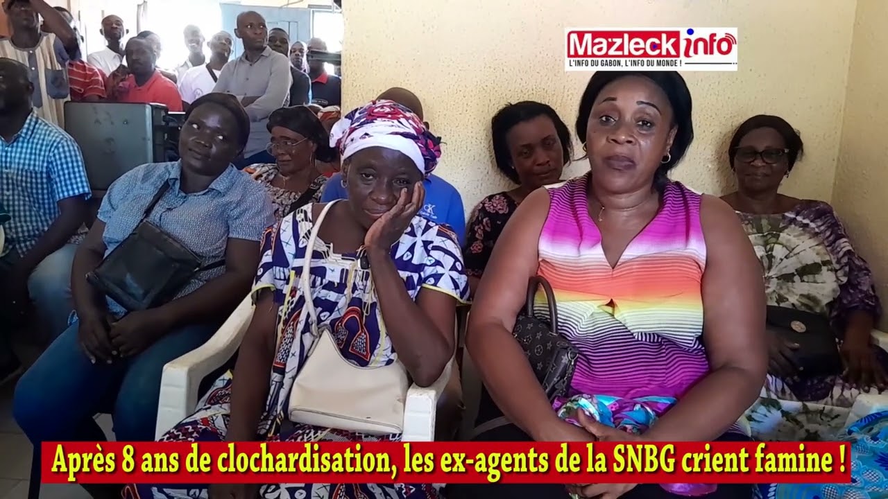 Après 8 ans de clochardisation, les ex-agents de la SNBG implorent l'attention d'OLIGUI NGUEMA