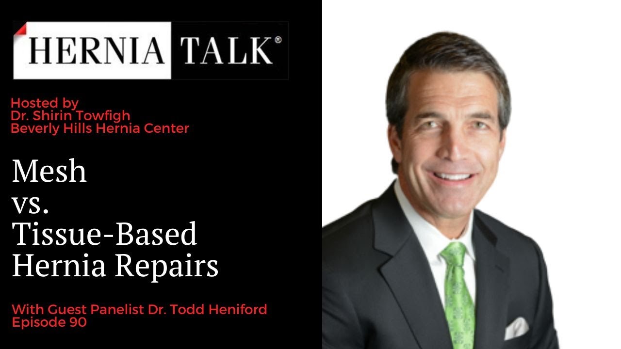 90. HerniaTalk LIVE Q&A: Pros & Cons of Mesh vs Tissue Repairs