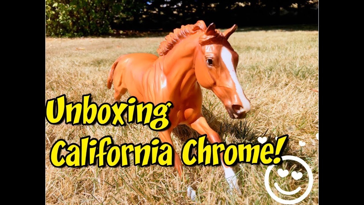 Unboxing California Chrome! (Breyer Horse)