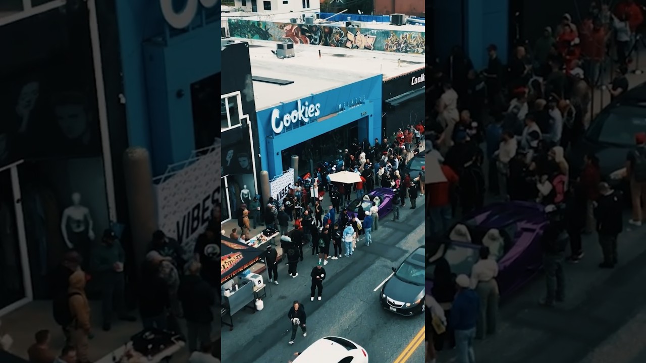 Cookies Melrose Grand Opening #cannabistalk101 #420