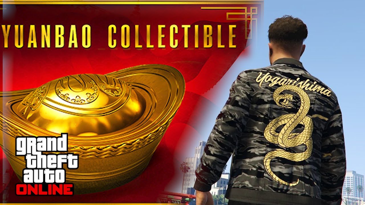 Emplacements des 36 Yuanbao 🐍 sur GTA 5 Online