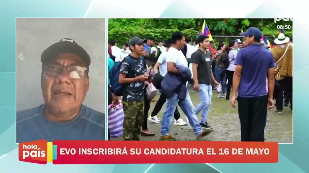 Evo encabezará la marcha a La Paz