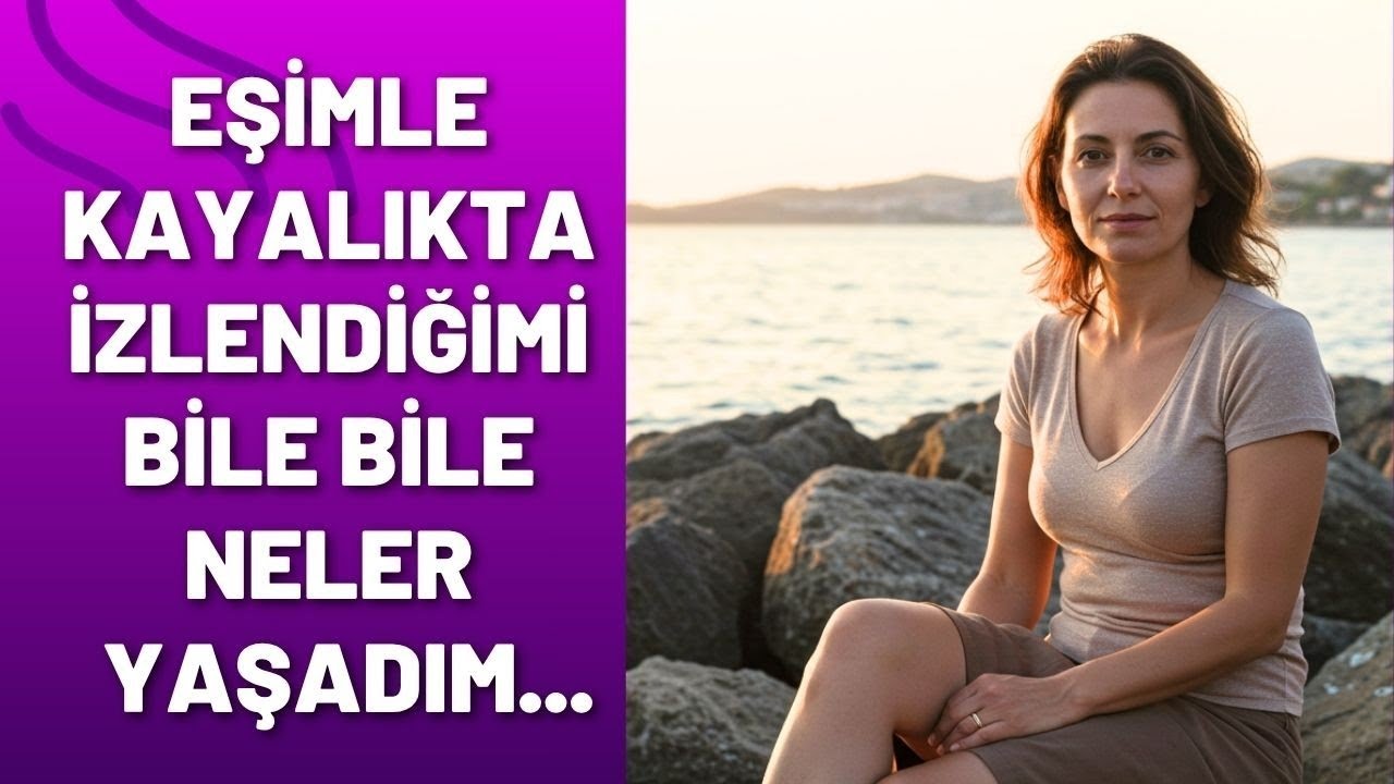 Sahilde Kayalarda Kocamla Otururken Beklenmedik Misafir Geldi.