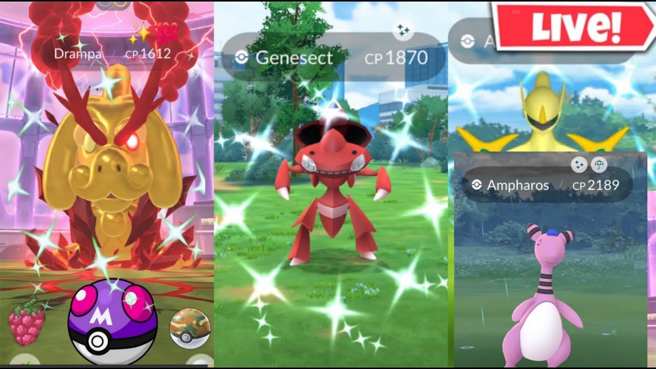 Hunting✨️Shiny Genesect & G-Birds On Raid Hour In 
