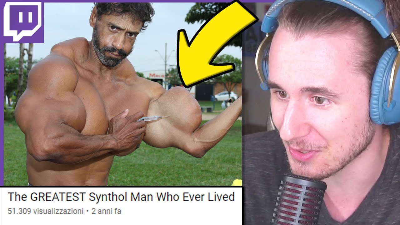 L’UOMO PIENO D’OLIO: Synthol Man - REACTION