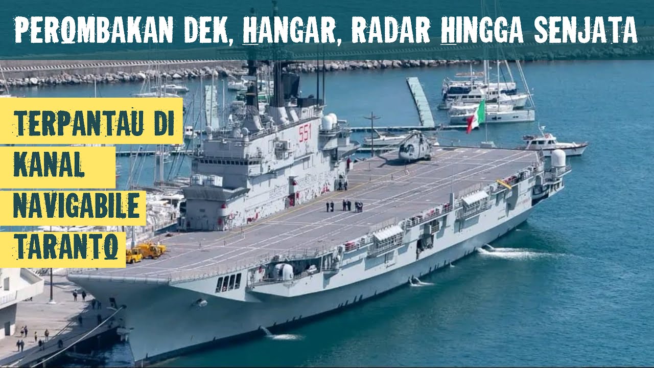 Mulai Jalani Perombakan Besar, ITS Garibaldi Dimodifikasi Membawa Drone Bayraktar TB3