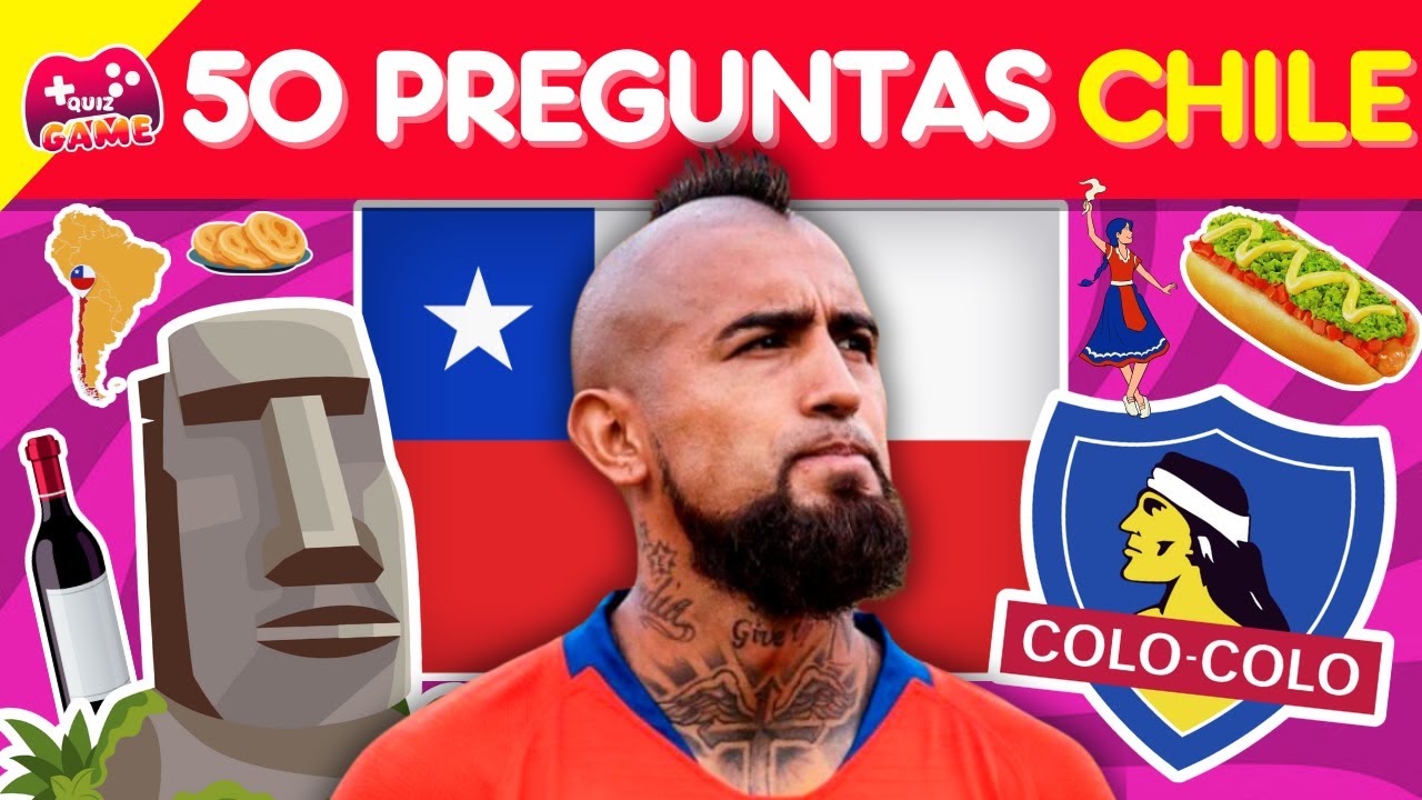 🌎¿Cuánto sabes de CHILE? 🏜️| Cultura general de CHILE | Quiz Game