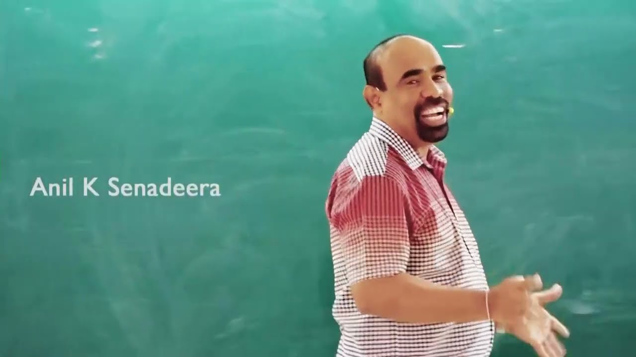 අනිල් සර්ගෙ රස කතා|Anil K Senadeera |Combined Mathematics