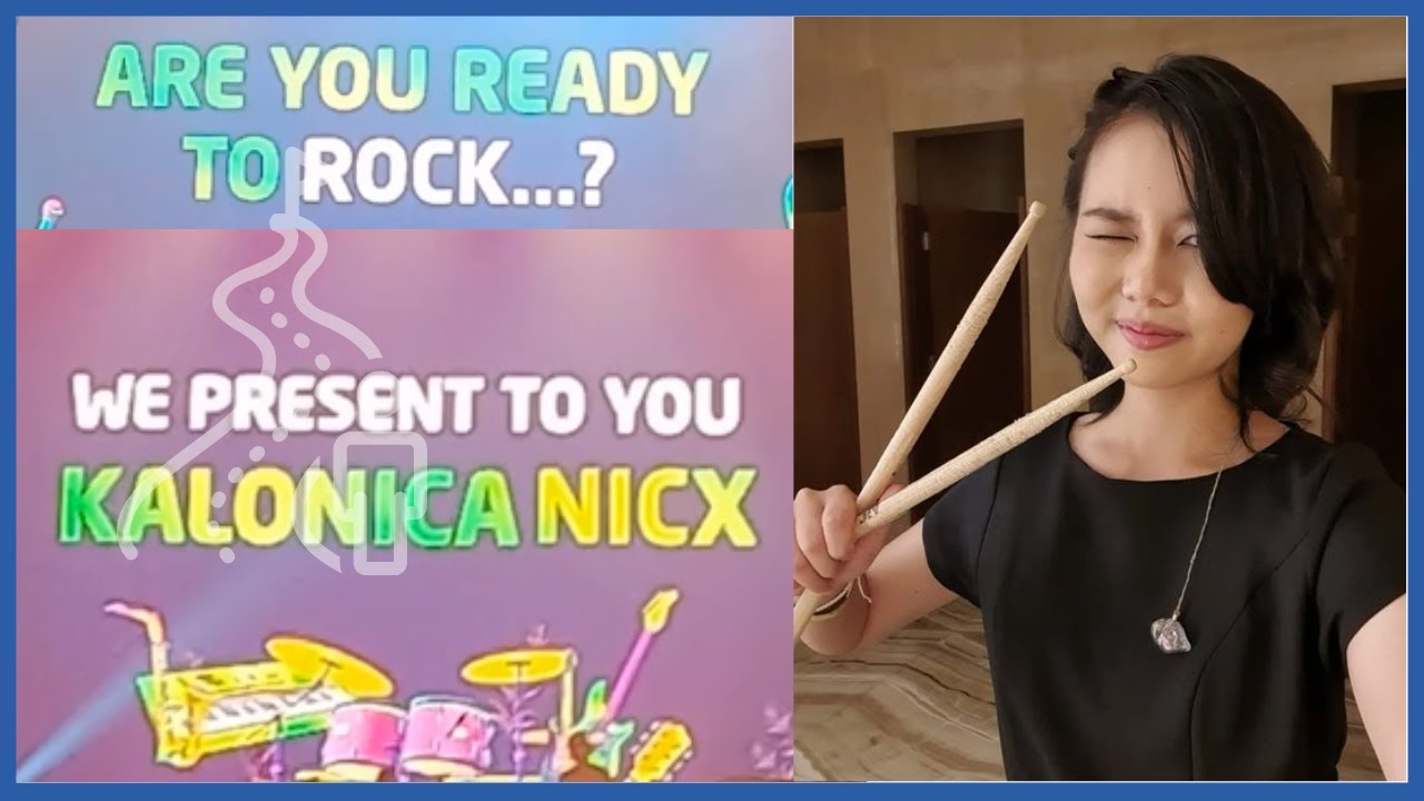 (PART 1) Kalonica Nicx ~ BeriJalan Festival ~ ACC Tetap Jaya | Live Performance (Drum Cam)