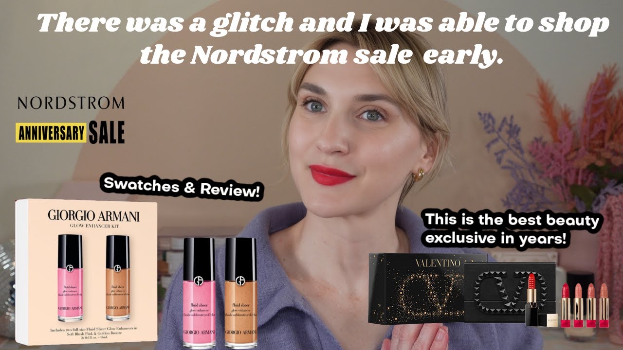 There was a glitch & I was able to shop the Nordstrom Anniversary Sale // Beauty Exclusives Reviews