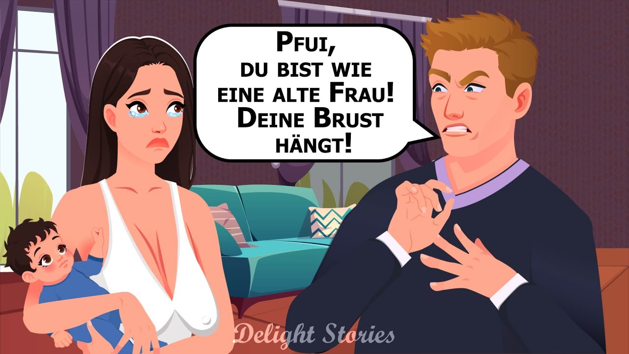 Deine Brust hängt!